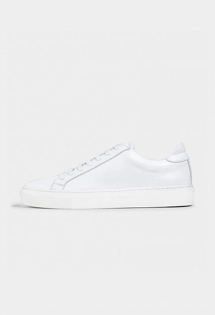 Garment Project Type White Leather